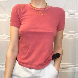 Coral Urban Outfitters Baby T-Shirt